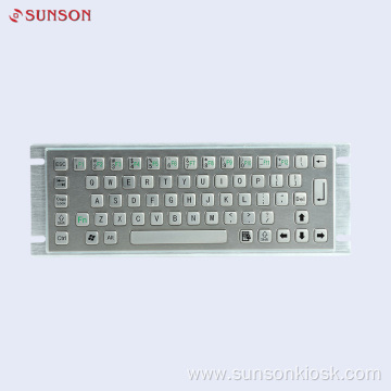 Stainless Steel Keyboard for Information Kiosk